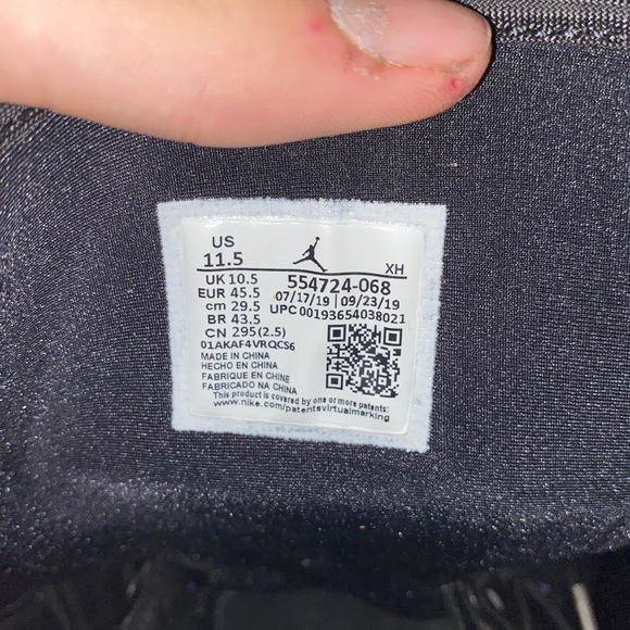 Air Jordan 1 mid black hyper royal - Picture 6 of 8